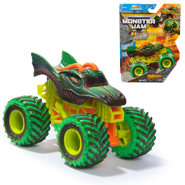 Đồ Chơi Chiến Xe 1:64 - Muder Blaster Đổi Màu - Monster Jam 6072638 - Dragon