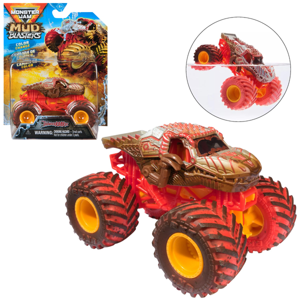 Đồ Chơi Chiến Xe 1:64 - Muder Blaster Đổi Màu - Monster Jam 6072638 - Thunderroarus