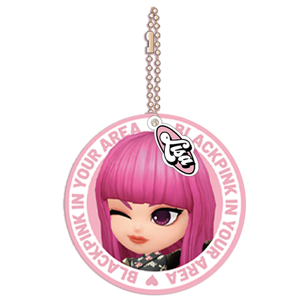 Móc Khoá Trang Trí Kèm Gương - BlackPink The Game BPTG-2403027 - Lisa
