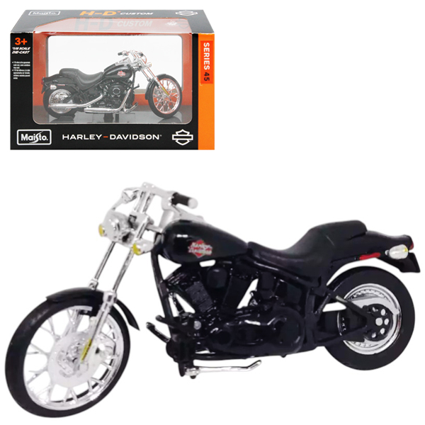 Đồ Chơi Mô Hình Xe Mô Tô Tỉ Lệ 1:18 H-D 2002 FXSTB Night Train - Maisto 24913/MT39360