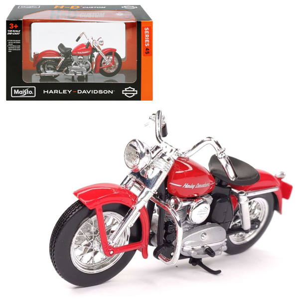 Đồ Chơi Mô Hình Xe Mô Tô Tỉ Lệ 1:18 H-D 1952 K Model - Maisto 24911/MT39360
