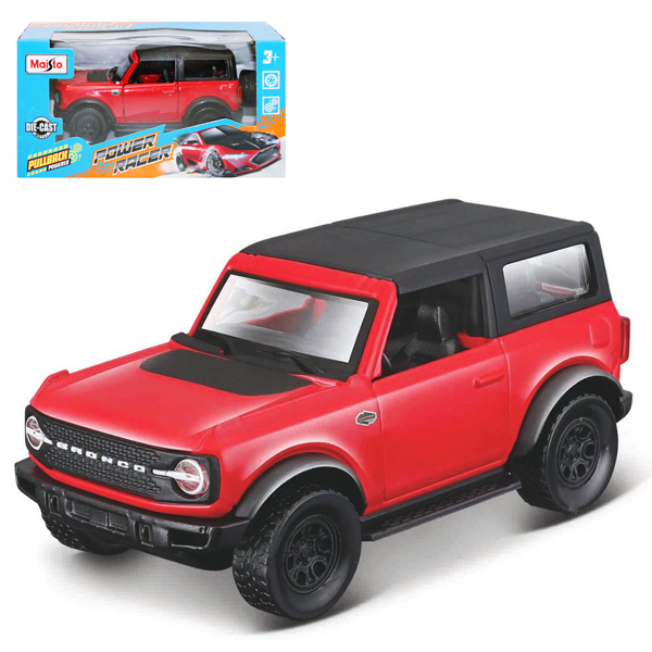 Đồ Chơi Mô Hình Xe Hơi Trớn - 2021 Ford Bronco Wildtrak - Maisto 20001/MT21001