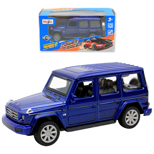 Đồ Chơi Mô Hình Xe Mercedes-Benz G-Class Chạy Trớn - Maisto 18896BLU/MT21001