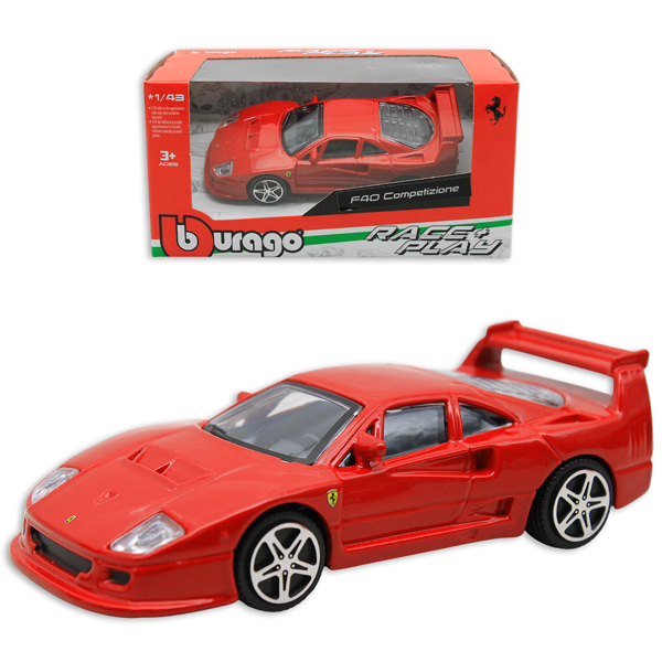 Đồ Chơi Mô Hình Xe Ferrari F40 Competizione Tỉ Lệ 1:43 - Bburago 31125/18-36100
