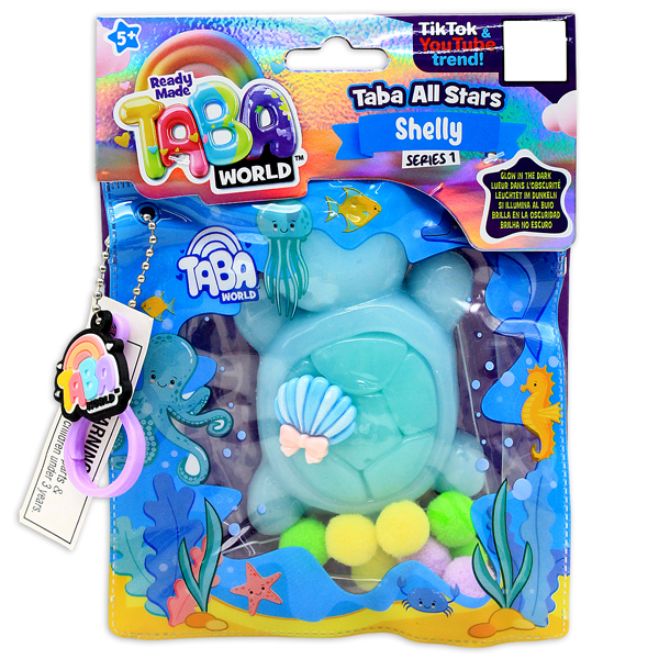 Đồ Chơi Móc Khóa Squishy - Taba World 855002-6L - Rùa Nhỏ