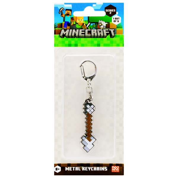 Móc Khóa Minecraft Bằng Kim Loại Series 2 Mẫu 1 - Mojang Studios ARW/MC6210