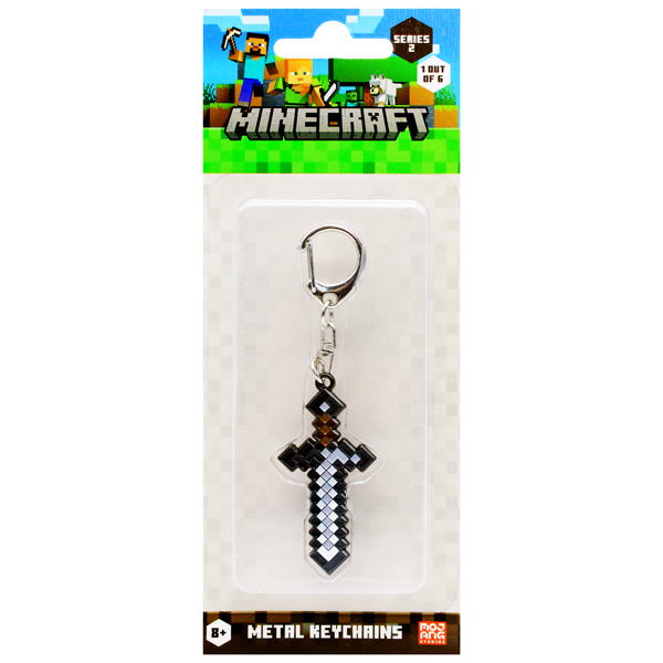 Móc Khóa Minecraft Bằng Kim Loại Series 2 Mẫu 3 - Mojang Studios IRSWO/MC6210