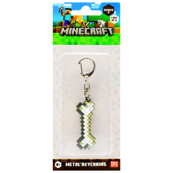 Móc Khóa Minecraft Bằng Kim Loại Series 2 Mẫu 4 - Mojang Studios BON/MC6210