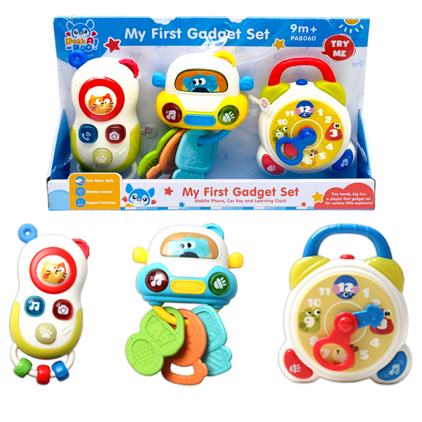 Bộ Đồ Chơi Công Nghệ Đầu Tiên Cho Bé - Peek A Boo PAB060