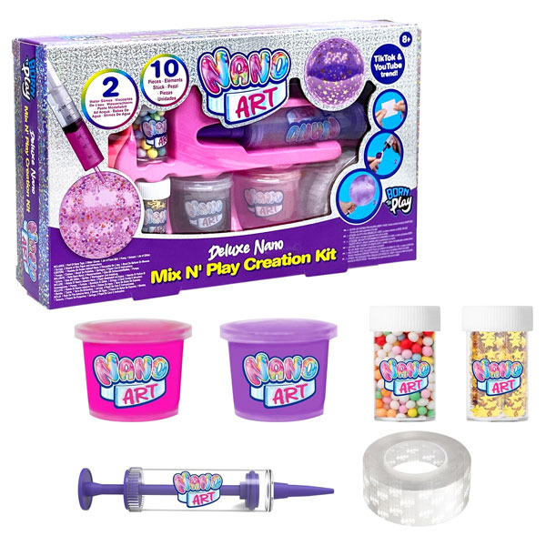 Đồ Chơi Làm Bong Bóng Kim Tuyến - Nano Art 238143-6L