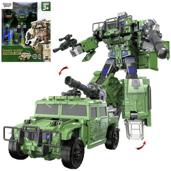 Đồ Chơi Robot Biến Hình Thành Xe Bọc Thép - Vecto VTB17/GR - Màu Xanh