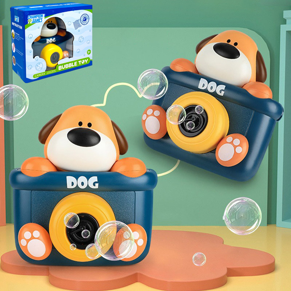 Đồ Chơi Máy Ảnh Phun Bong Bóng Chó Con - Champion Games BBHG0088D