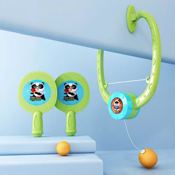 Đồ Chơi Bóng Bàn Treo 2 Trong 1 - Champion Games 990 - Màu Xanh Lá