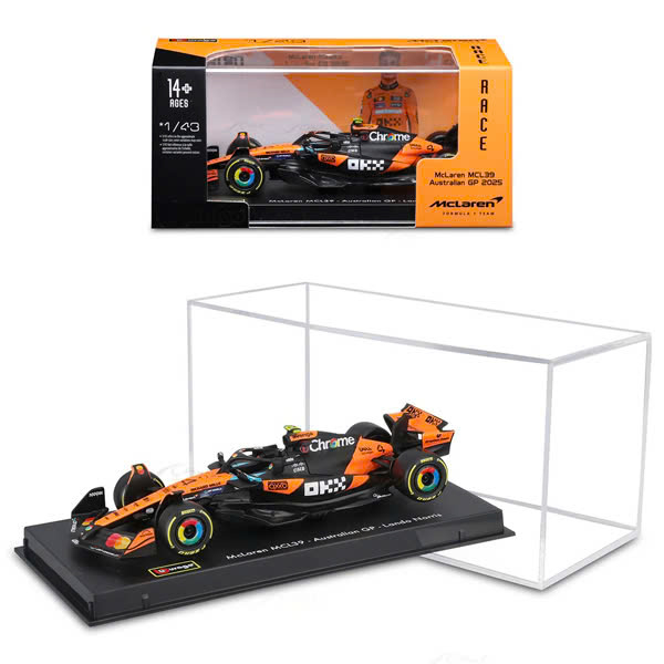 Đồ Chơi Mô Hình Xe Đua F1 1:43 McLaren F1 MCL39 - Maisto 04-18-38248
