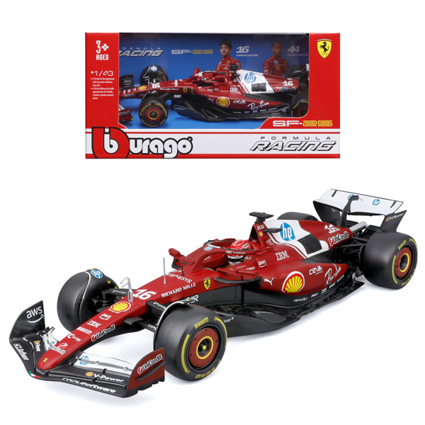 Đồ Chơi Mô Hình Xe Đua F1 1:43 Ferrari Racing-SF-25 - Maisto 16-18-36853