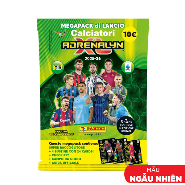 Bộ Thẻ Hình Khởi Đầu Calciatori 2025-26 Adrenalyn XL - Panini
