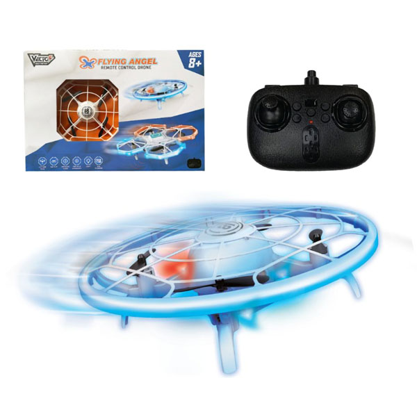 Đồ Chơi Siêu Phương Tiện Bay Flying Angel Điều Khiển Từ Xa - Tròn - Vecto VTY18