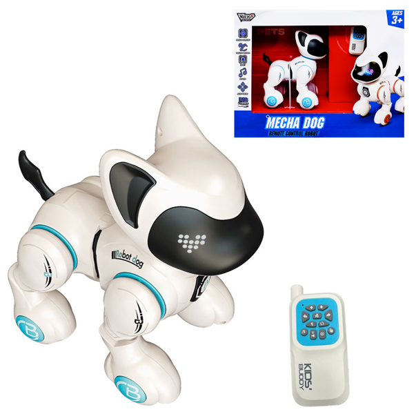 Đồ Chơi Robot Chú Chó Công Nghệ Điều Khiển Từ Xa - Vecto VT935255/BL - Màu Xanh Dương