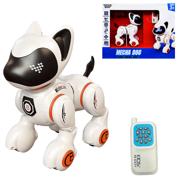 Đồ Chơi Robot Chú Chó Công Nghệ Điều Khiển Từ Xa - Vecto VT935255/OR - Màu Cam
