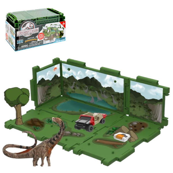 Đồ Chơi Sa Bàn Thung Lũng Titanosaurus - Jurassic World VALLEY/T02444 (14 Pieces)