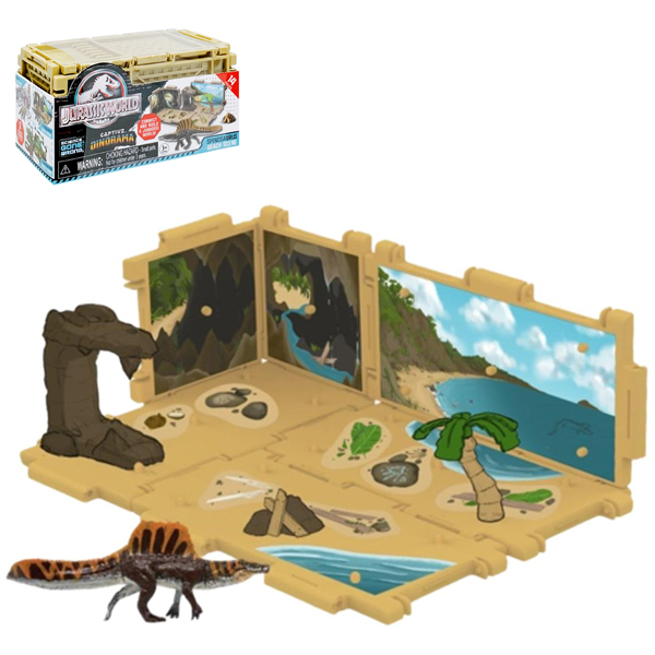Đồ Chơi Sa Bàn Bãi Biển Spinosaurus - Jurassic World BEACH/T02444 (14 Pieces)