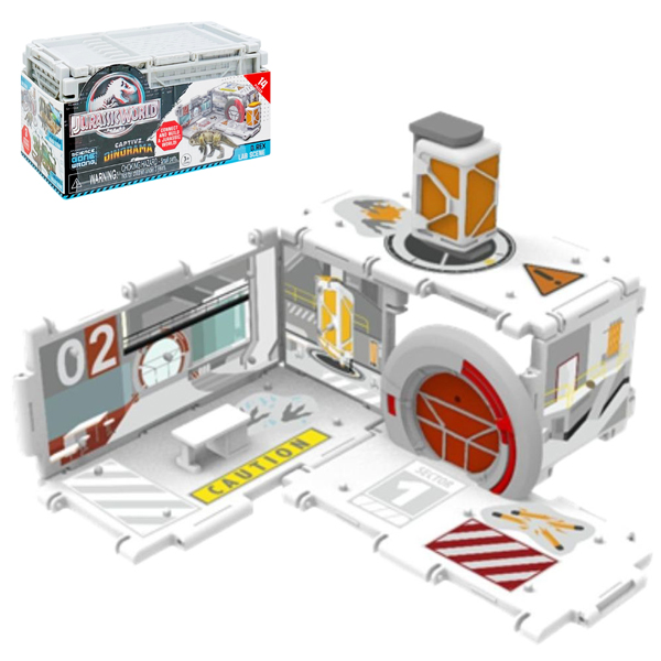 Đồ Chơi Sa Bàn Phòng Lab D-Rex - Jurassic World LAB/T02444 (14 Pieces)