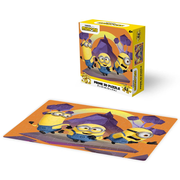 Đồ Chơi Xếp Hình 3D Universal - Minions - Illumination 15049 (63 Mảnh Ghép)