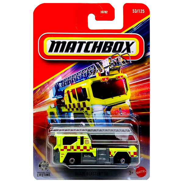 Đồ Chơi Mô Hình Siêu Xe - Matchbox 30782 - 53/125 - Blaze Blaster III