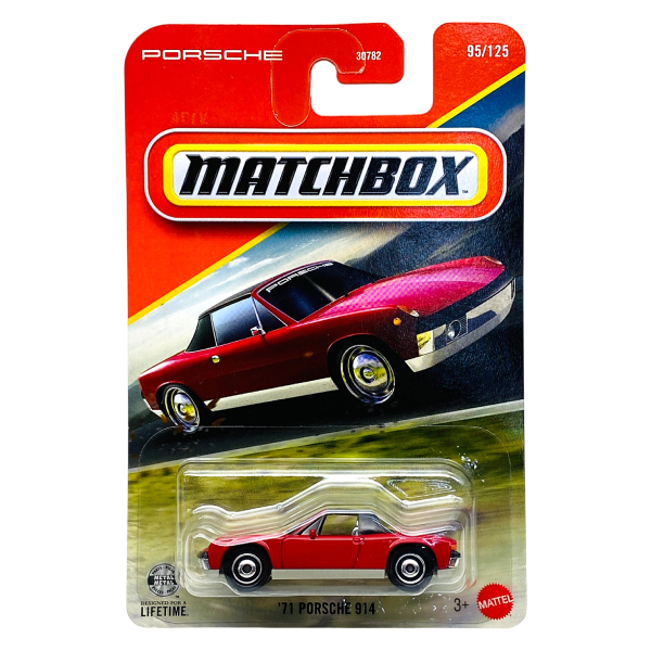 Đồ Chơi Mô Hình Siêu Xe - Matchbox 30782 - 95/125 - 71 Porsche 914