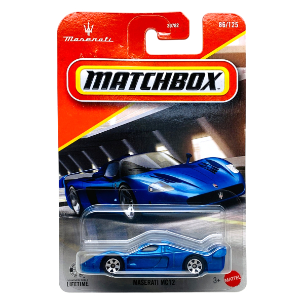 Đồ Chơi Mô Hình Siêu Xe - Matchbox 30782 - 86/125 - Maserati MC12