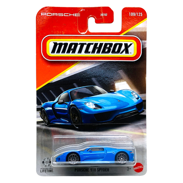 Đồ Chơi Mô Hình Siêu Xe - Matchbox 30782 - 109/125 - Porsche 918 Spyder