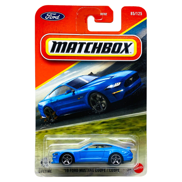 Đồ Chơi Mô Hình Siêu Xe - Matchbox 30782 - 85/125 - 19 Ford Mustang Coupe