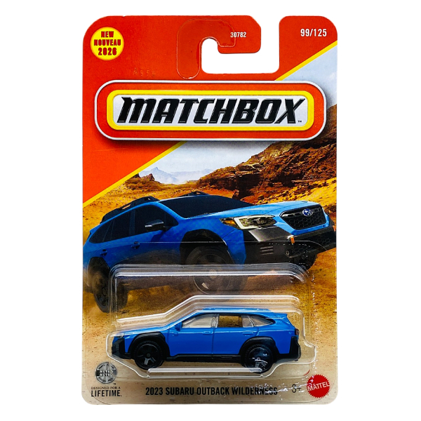 Đồ Chơi Mô Hình Siêu Xe - Matchbox 30782 - 99/125 - 2023 Subaru Outback Wilderness