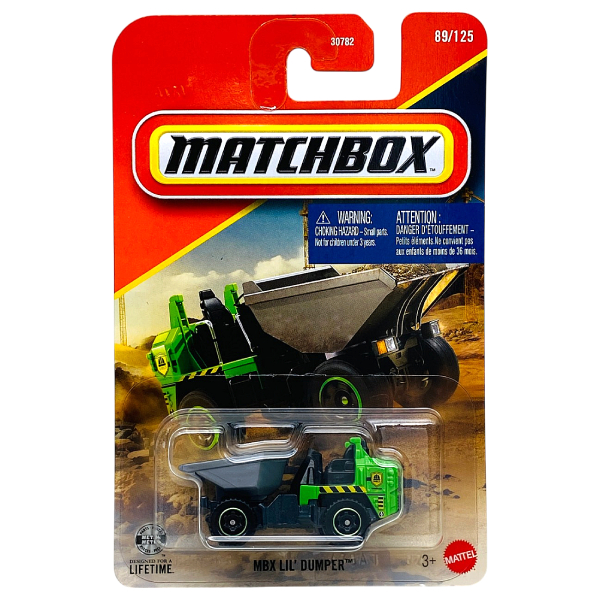 Đồ Chơi Mô Hình Siêu Xe - Matchbox 30782 - 89/125 - MBX Lil' Dumper