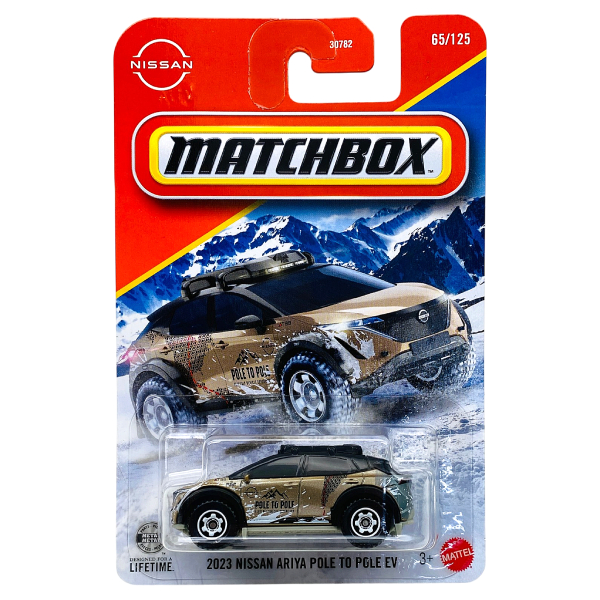 Đồ Chơi Mô Hình Siêu Xe - Matchbox 30782 - 65/125 - 2023 Nissan Ariya Pole To Pole EV