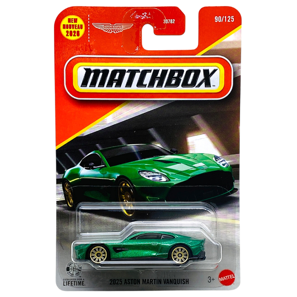 Đồ Chơi Mô Hình Siêu Xe - Matchbox 30782 - 90/125 - 2025 Aston Martin Vanquish