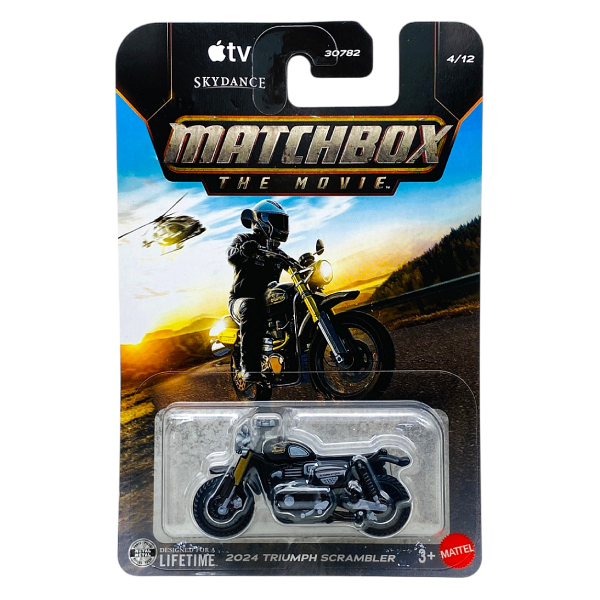 Đồ Chơi Mô Hình Siêu Xe - Matchbox 30782 - 4/12 - 2024 Triumph Scrambler
