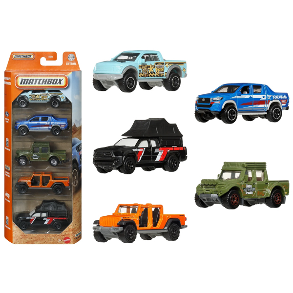 Đồ Chơi Mô Hình Bộ 5 Siêu Xe - Matchbox C1817 - Mẫu 3