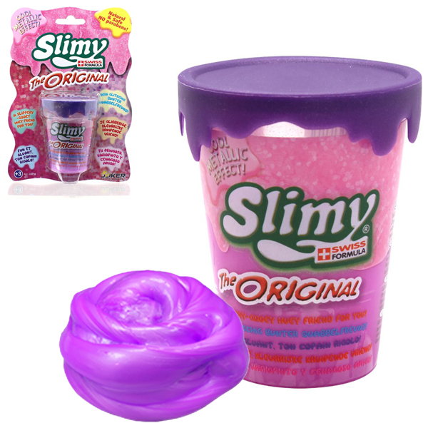 Đồ Chơi Chất Nhờn Ma Quái Slime Tím 80g - Slimy 20271231/46078A/PP