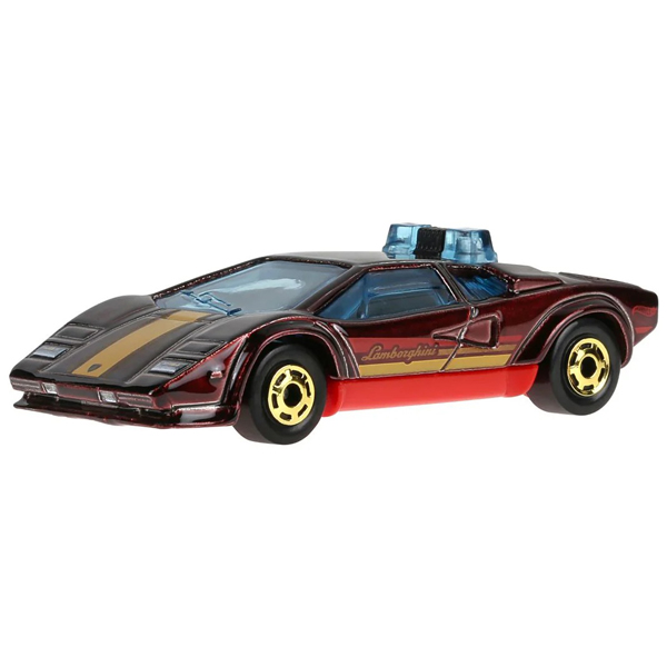 Đồ Chơi Mô Hình Siêu Xe Hot Ones - Lamborghini Countach Pace Car - Hot Wheels JKX52/JBY68