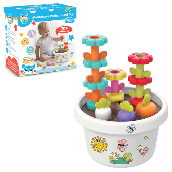 Đồ Chơi Trồng Cây Nhận Dạng Hình Khối - Peek A Boo PAB072