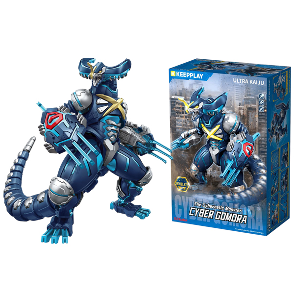 Đồ Chơi Lắp Ráp Mô Hình Kaiju Nova Series - Virtual Gomora - Keepplay K75160