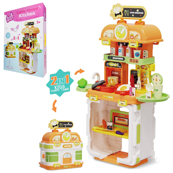Đồ Chơi Nhà Bếp Nhỏ - Sweet Heart SH33644 (53 Chi Tiết)