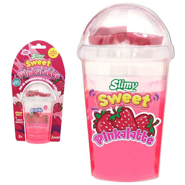 Đồ Chơi Slimy Latte Dâu Hồng Ngọt Ngào - Slimy 20271231/33528A/PK - Màu Hồng