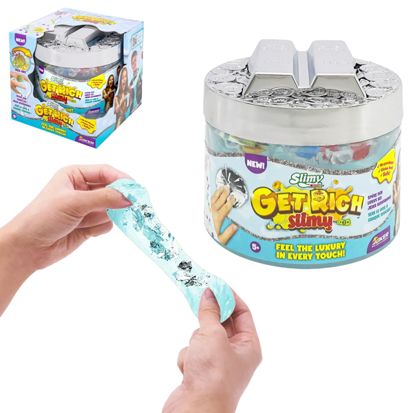 Đồ Chơi Slime Bạc - Sưu Tầm Đồng Vàng - Slimy 20271231/32155/SIL