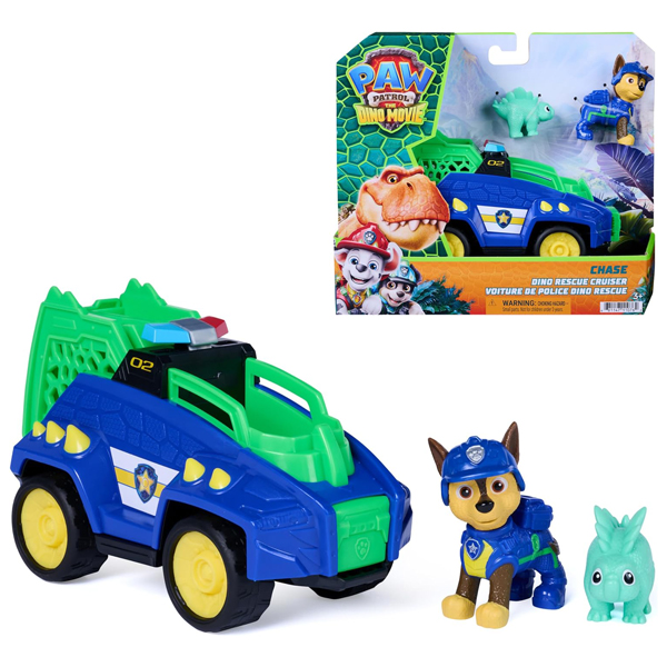 Đồ Chơi Mô Hình Chiến Xe Cứu Hộ Chase Phiên Bản Dino Movie - Paw Patrol 6075756