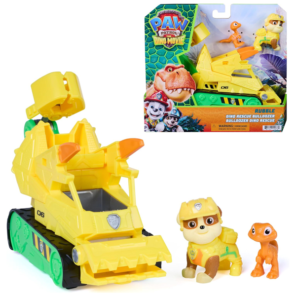 Đồ Chơi Mô Hình Chiến Xe Cứu Hộ Rubble Phiên Bản Dino Movie - Paw Patrol 6075771
