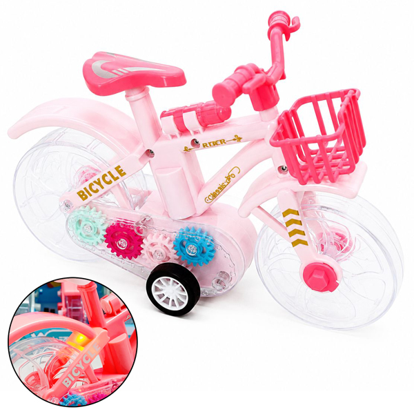 Đồ Chơi Mô Hình Xe Quán Tính Có Đèn - Sweetnfun CF017 - Màu Hồng