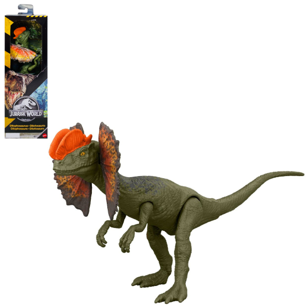 Đồ Chơi Mô Hình Khủng Long Dilophosaurus 12inch - Jurassic World JKT70/JKT68
