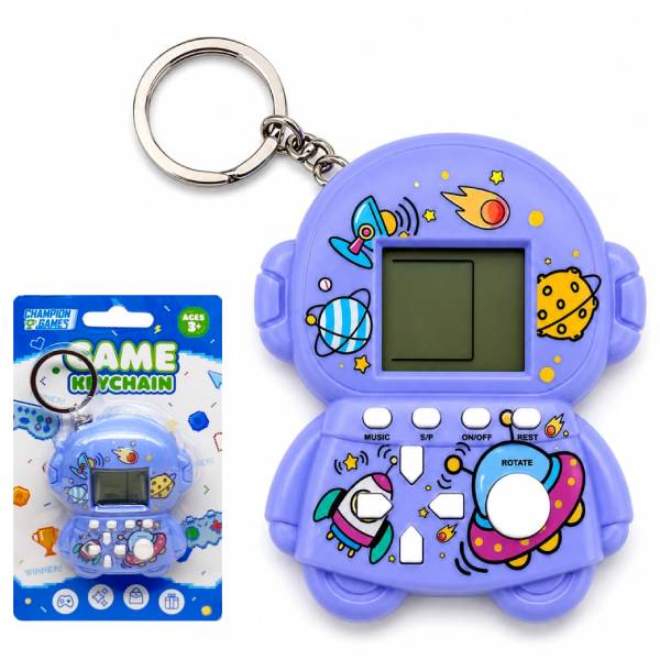 Móc Khóa Trò Chơi Điện Tử Phi Hành Gia - Champion Games MUL/CPG007 - Màu Tím